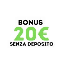 Bonus senza deposito: 20€ .